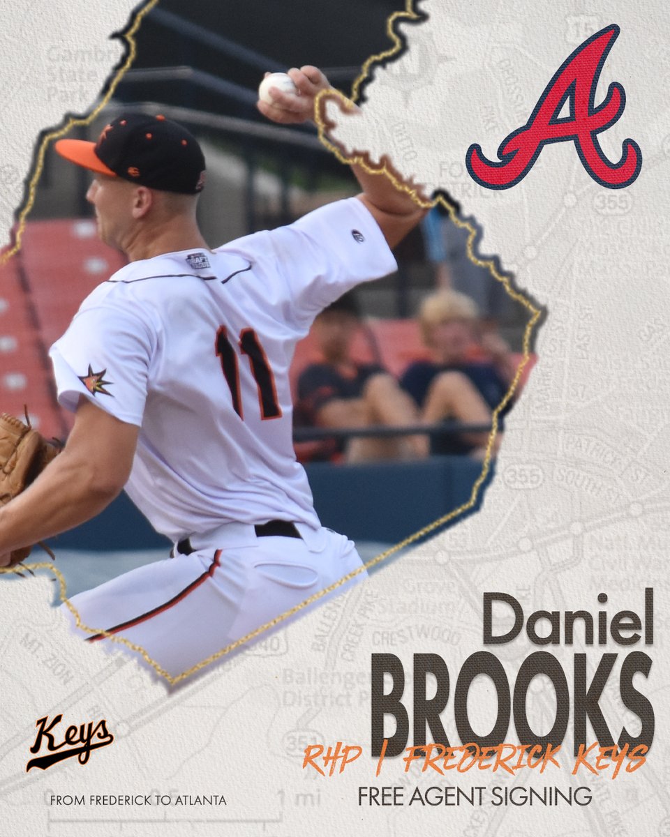 Frederick Keys (@frederickkeys) on Twitter photo Daniel Brooks ➡️ Atlanta Braves
The @braves have signed undrafted free agent RHP Daniel Brooks.
Good luck, Daniel!
<a href="/mlbdraftleague/">MLB Draft League</a> Daniel Brooks ➡️ Atlanta Braves
The @braves have signed undrafted free agent RHP Daniel Brooks.
Good luck, Daniel!
<a href="/mlbdraftleague/">MLB Draft League</a>