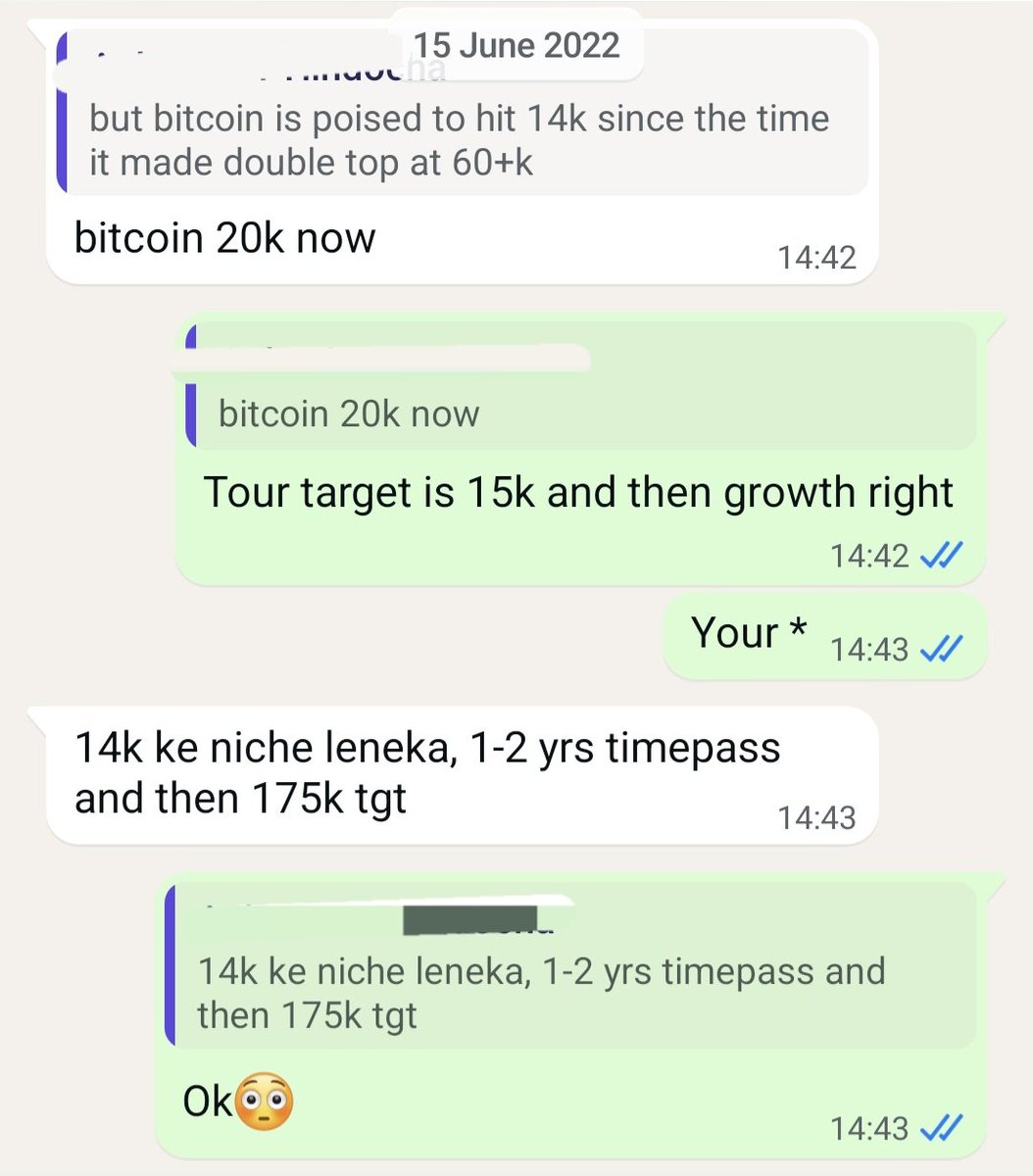 Prasanna Bidkar (@bidkar_prasanna) on Twitter photo Exactly 3 years Back <a href="/IndexPulse/">Aakash K Hindocha</a> Predicted USD 175k for Bitcoin.
Best part was, he exactly recommended when to Buy.
From high of USD 60K for Bitcoin, he predicted it to come down below USD 14k first and then recommended a Buy.
Today #Bitcoin at USD 123k.
Technical at It's Best. Exactly 3 years Back <a href="/IndexPulse/">Aakash K Hindocha</a> Predicted USD 175k for Bitcoin.
Best part was, he exactly recommended when to Buy.
From high of USD 60K for Bitcoin, he predicted it to come down below USD 14k first and then recommended a Buy.
Today #Bitcoin at USD 123k.
Technical at It's Best.