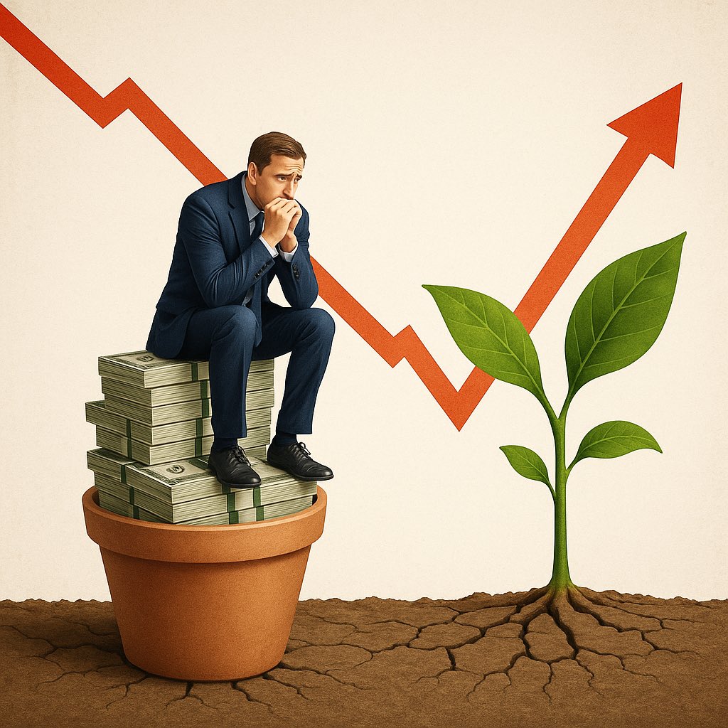 📉 I was making good money… but I wasn’t getting smarter.

No growth. No systems. No plan to scale.
Just repeating what worked, holding my breath.

Every hiccup? Panic.

Deep down, I thought success was luck—and luck runs out.

When the “other shoe” dropped, I’d shrug: “Knew