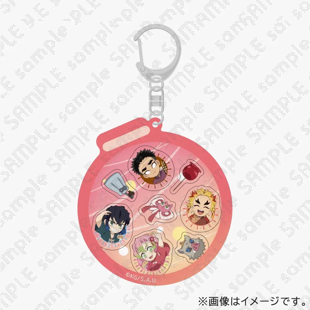 鬼滅の刃 花火大会2025 前期 後期ABシャカシャカアクリルキーホルダーセット ufotable on X: 