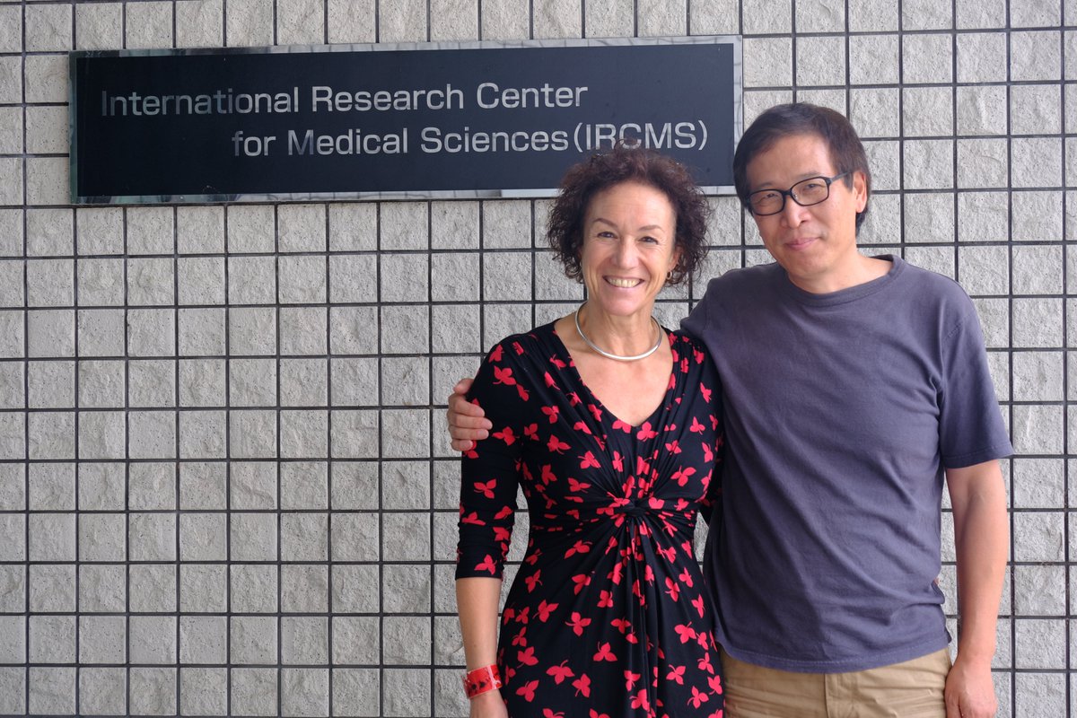 IRCMS_KU's tweet image. Dr. Anne Goriely from University of Oxford visited IRCMS, Kumamoto University.😊👩🔬✨
Welcome to IRCMS!💕🎉
(photo with Dr. Guojun Sheng)
#IRCMS #kumamotouniversity #universityofoxford