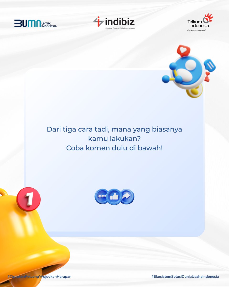 Fokus &amp; Produktif Tanpa Drama? Bisa Banget dengan Mindfulness!

Sebagai seorang pebisnis, pikiran yang penuh dan fokus yang buyar itu wajar ya sobiz, Tapi kalau dibiarkan terus-menerus, bisa berdampak ke produktivitas dan cara ambil keputusan.

Yuk mulai terapkan mindfulness,