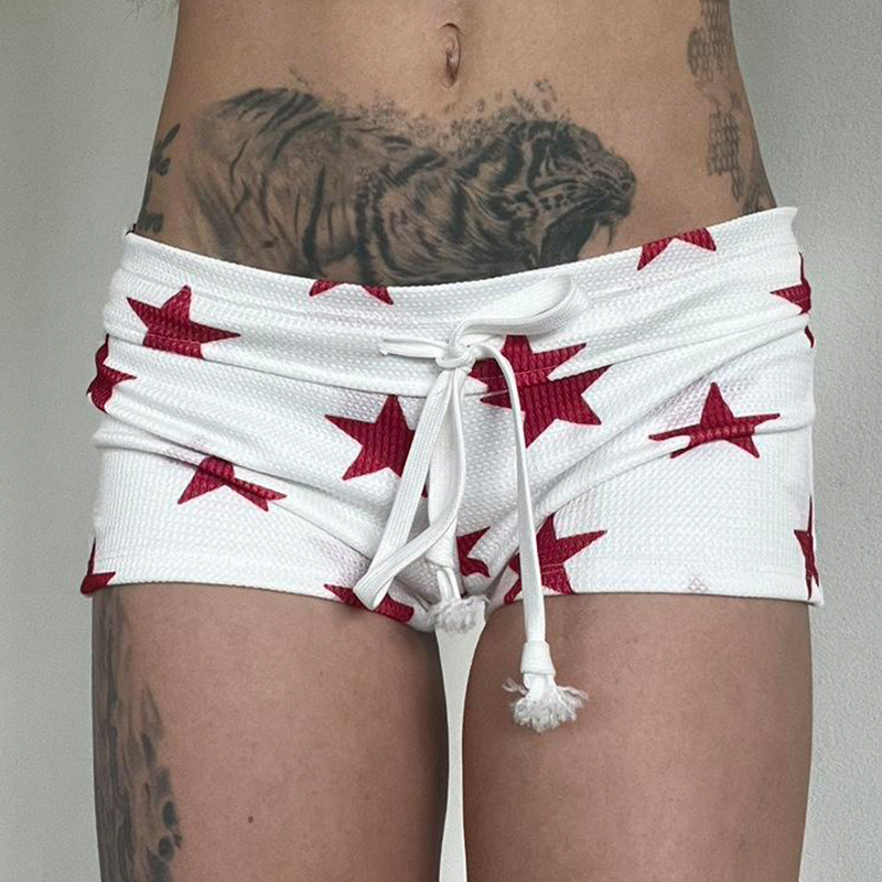 storedogdog's tweet photo. ❗️Wardrobe Must Have❗️-Don't Miss it!🎈
STREET FASHION STAR PRINT LACE UP SHORTS👉$12.95 Only! 
Shop>> https://t.co/a3AbqZpt7P

#StoreDogDog #shorts #y2k #Harajuku https://t.co/rjC4GtCmPB