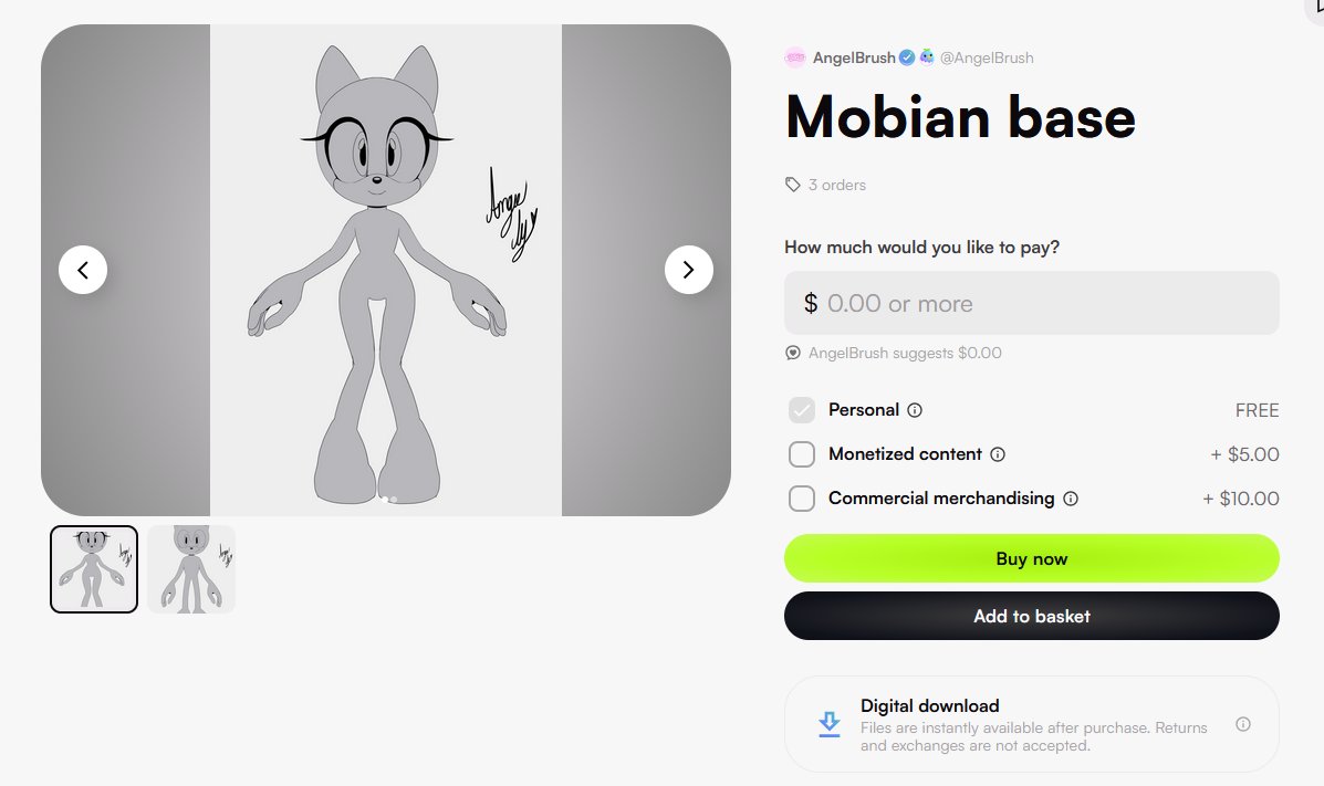 cabo0331's tweet image. Friendly reminder
I have this free mobian base or you can donate if you want. Female and Male version for you'r refs, etc. 💖
Don't forget to tag me and give me credits if you use it ✨✨
vgen.co/AngelBrush/shop