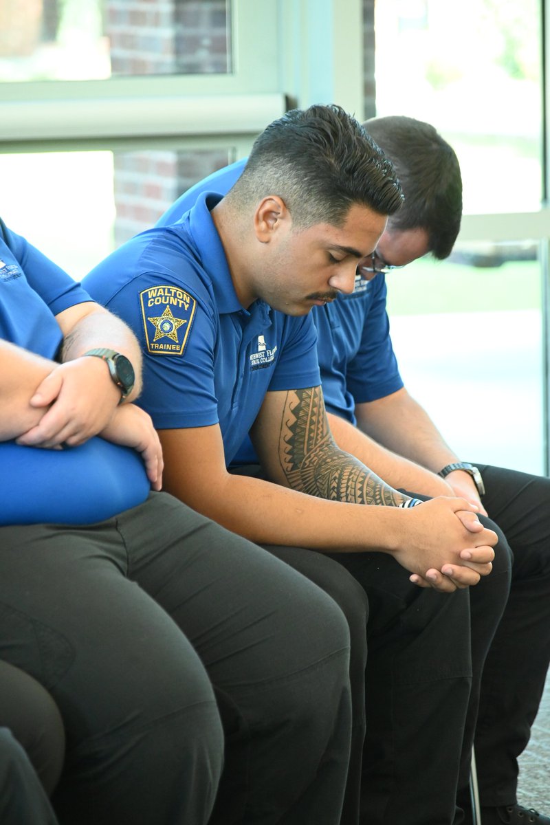 WCSOFL's tweet image. Join us in congratulating the four newest members of the @WCSOFL family!
Recent graduates of the @nwfstatecollege Law Enforcement Academy will begin an in-house academy before moving on to our 16-week field training program.
Join us in welcoming the following trainees!
John…