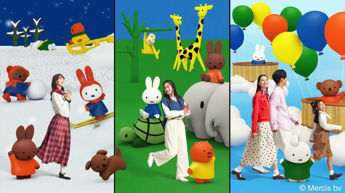 miffy_japan's tweet image. ハウステンボスに新アトラクション「Miffy’s Dream Storybook(ミッフィーのドリームストーリーブック)」が9/12(金)にオープンいたします。
まるで絵本のページをめくるようにミッフィーの世界に没入できる、屋内型のアトラクションです。
@HTB_official
dickbruna.jp/news/202507/41…