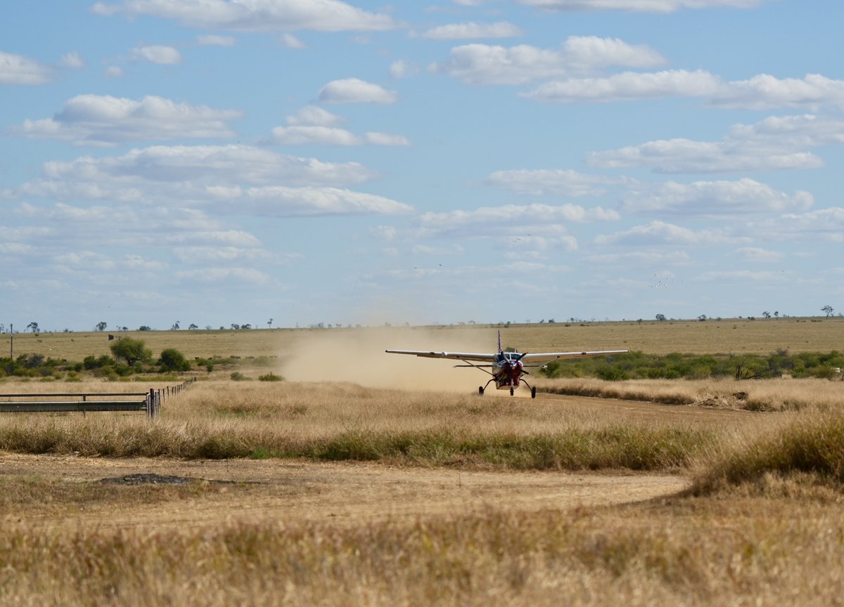 Cessna's tweet image. Dirt runways? No problem. 

#cessna