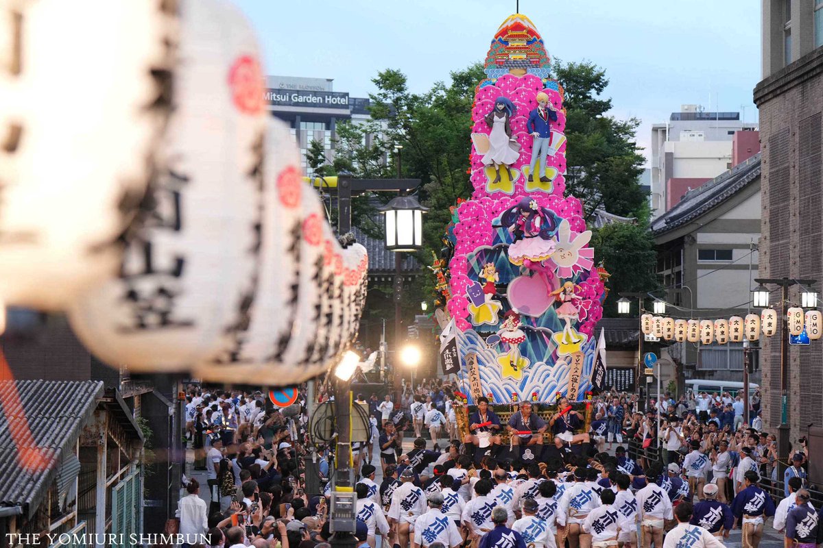 ys_shashin's tweet image. 博多祇園山笠は15日早朝、締めくくりの神事「追い山笠（やま）」が行われ、フィナーレを迎えました。勇壮な「櫛田入り」や直前の空気感を写真と動画でお楽しみください。

▽動画は
yomiuri.co.jp/stream/3/25702…

▽写真特集 追い山笠2025
yomiuri.co.jp/slides/s/yamak…

#博多祇園山笠 #追い山笠 #推しの子