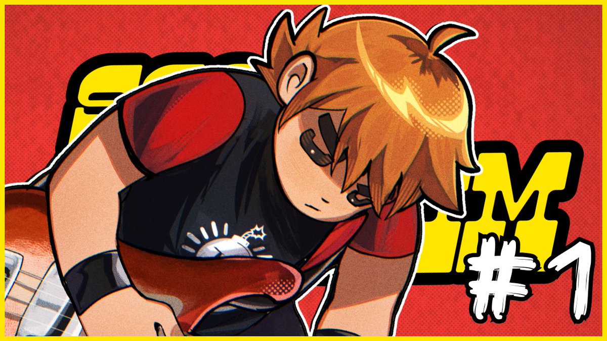 SubspaceStudi0's tweet photo. TOMORROW!!!! NOON PST, SCOTT PILGRIM IS BACK AND SO ARE WE!! 🎸⭐️ https://t.co/cZFh5UtuXF