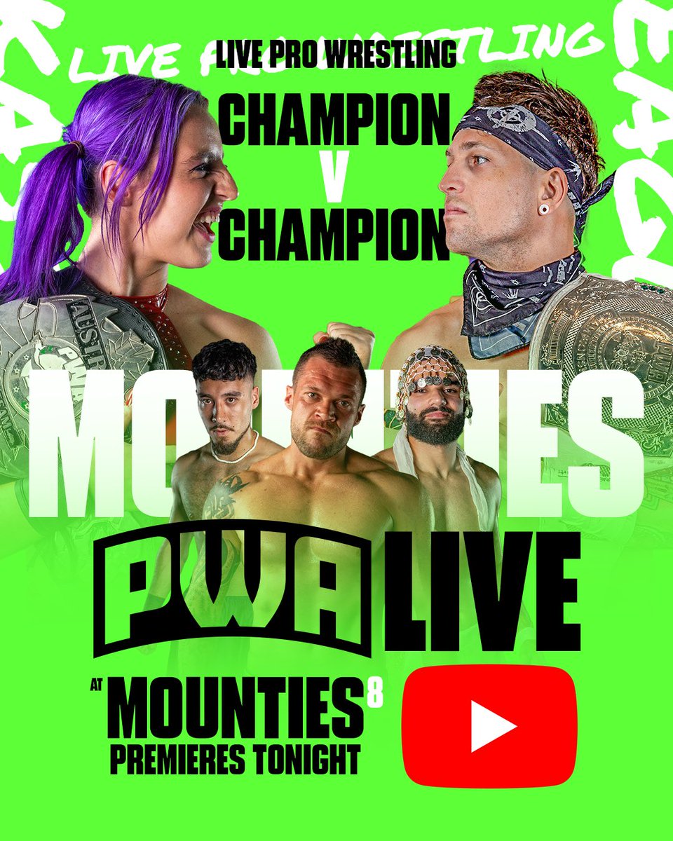 🔥 Pro Wrestling Australia: Mounties #8 – Full Event Replay 🔥

👊 Main Event: Champion vs Champion showdown – Shay Kassidy vs Robbie Eagles

youtu.be/B7-oxUGiSek