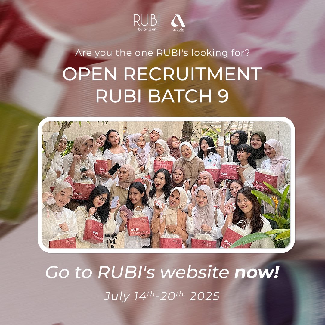 RUBI Community by Avoskin tweet media