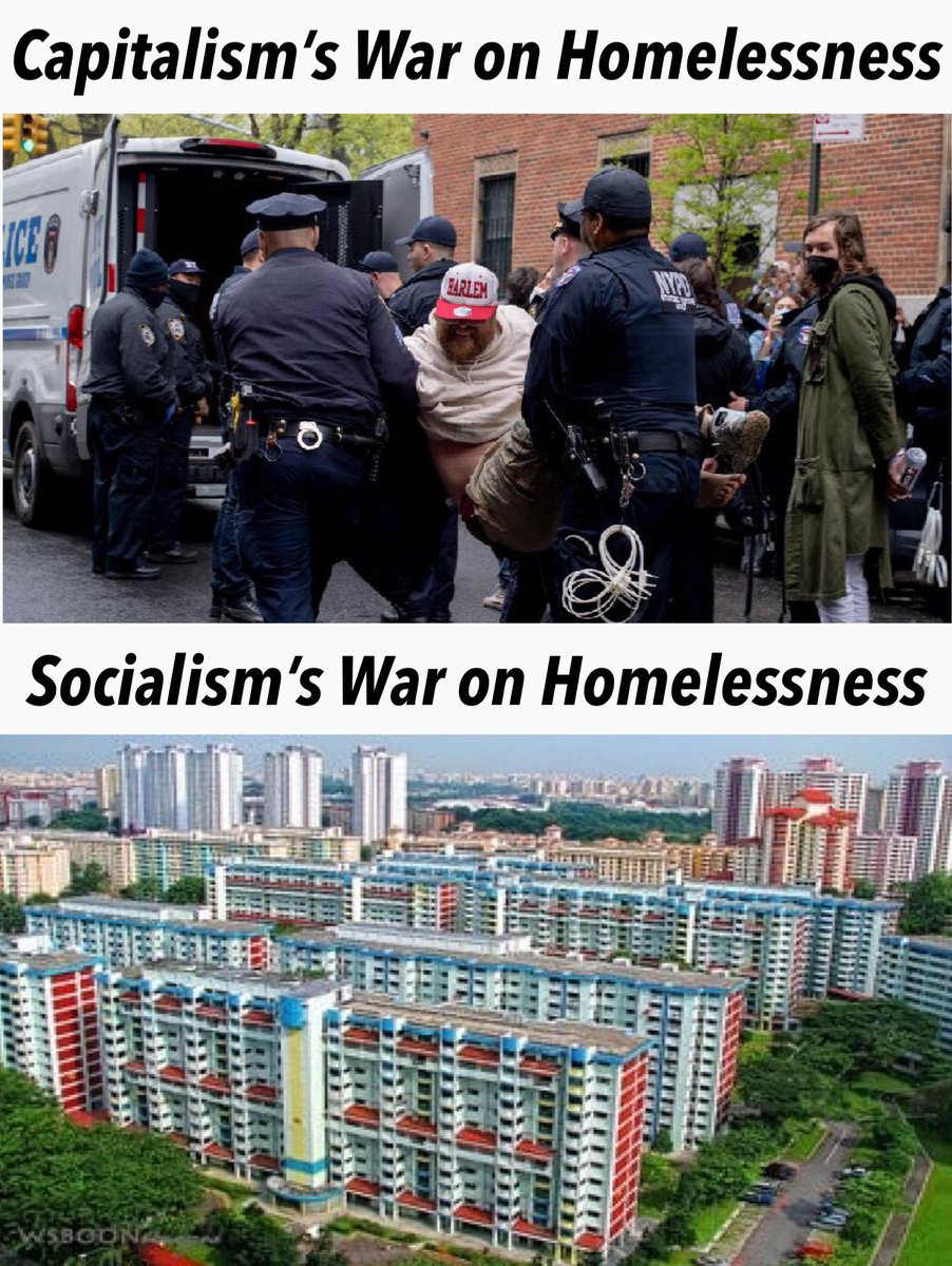 ShangguanJiewen's tweet image. Homelessness is NEARLY non-existent in China.
Whereas, homelessness is becoming the plague of the 21st century United States.
Book a ticket to China see for yourself.