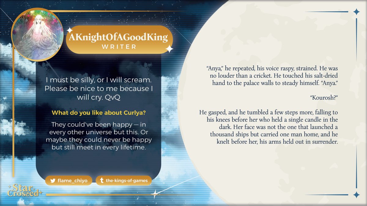curlyazine's tweet image. ✨💊 CONTRIBUTOR SPOTLIGHTS 💊✨

Warm welcome to Adair, AKnightOfAGoodKing, L’ImaLayaa!, and cloverbunny. Get to know a bit more about them! 💖

#Mouthwashing #curlya