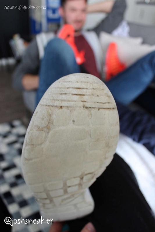 There is something about Nike Roshe being warn that is just magic.  Can you guess what happened next?