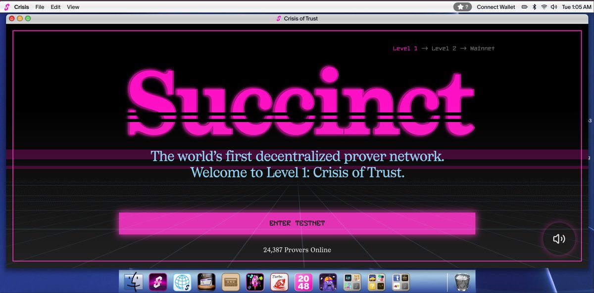 Amber0v01's tweet image. 《Succinct - 成熟的zkVM与激励活动》
几个ZK项目中,我对@SuccinctLabs 最不熟悉😭,最熟悉的就是我经常穿着他们的T恤睡觉!以及他们的测试网已经很卷了,需要通过独特和吸睛的社交媒体(推特和DC)输出吸引到管理员给你参与的白名单(我还没有白单),然后质押10U再到testnet.succinct.xyz…