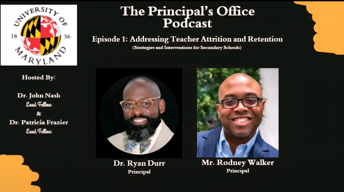New Podcast Alert!

The Principal’s Office: How District and School Leaders Are Responding to Teacher Attrition—created by postdoctoral educational leaders from the UMD, College Park. Please click on the following link to access the podcast:

lnkd.in/eUeamy2C