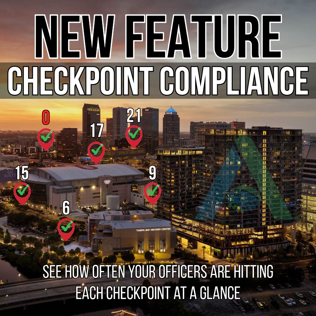 Accnt_Global's tweet photo. Tired of digging through tour logs just to see if your officers are hitting their checkpoints?

We were too. That’s why we just launched Checkpoint Compliance - a smarter, faster way to make sure nothing gets missed.

See it in action -👉 https://t.co/F9DSZWYruP

#Security https://t.co/mDCP3x9nhT