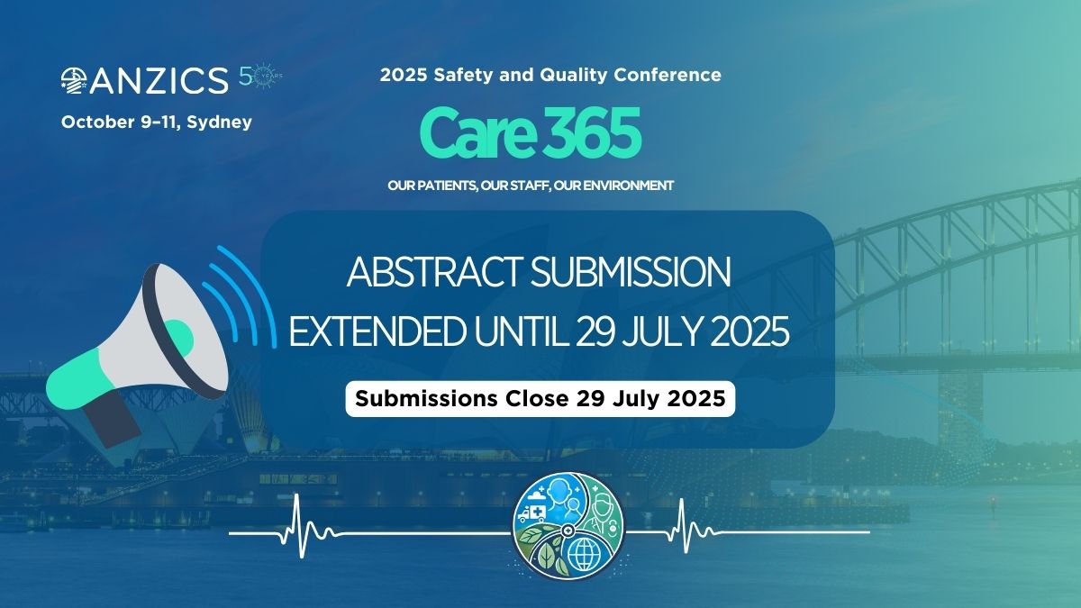 anzics's tweet image. 🎉 Great News! Abstract Submission Deadline Extended🎉
Due to overwhelming interest and numerous requests, we’re excited to announce that the abstract submission deadline has been officially extended! This is your golden opportunity to share your insights, research, and…