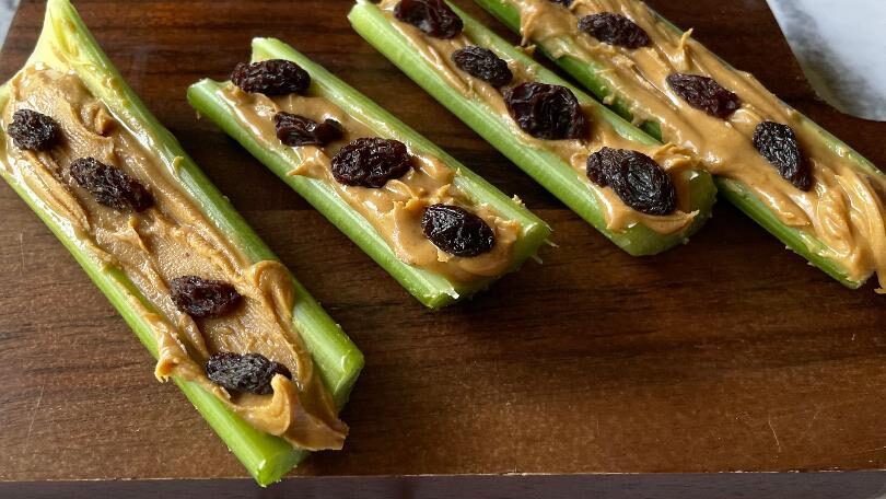 Why am I just now finding out that most people have never had ‘ants on a log’. That was a staple snack when I was growing up. Yet, many of you have never even heard of it?

(It’s celery with peanut butter and raisins)