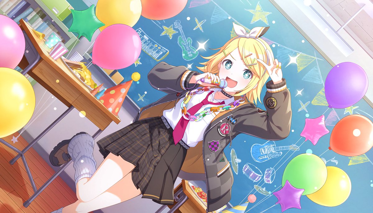 カード・フォト・ブロマイド RIN 新しいカード New Card(JP)> Kagamine Rin(鏡音リン) 4⭐️ Unit Lim