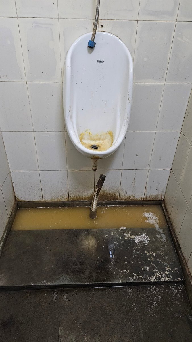 MehrishiArjun's tweet photo. @mcd_delhi this is the perpetual condition of the public toilet in L1 mini market DDA flats, Kalkaji. No one responds to the numbers of the MCD personal displayed outside the toilet. https://t.co/uHj8W9pfMe