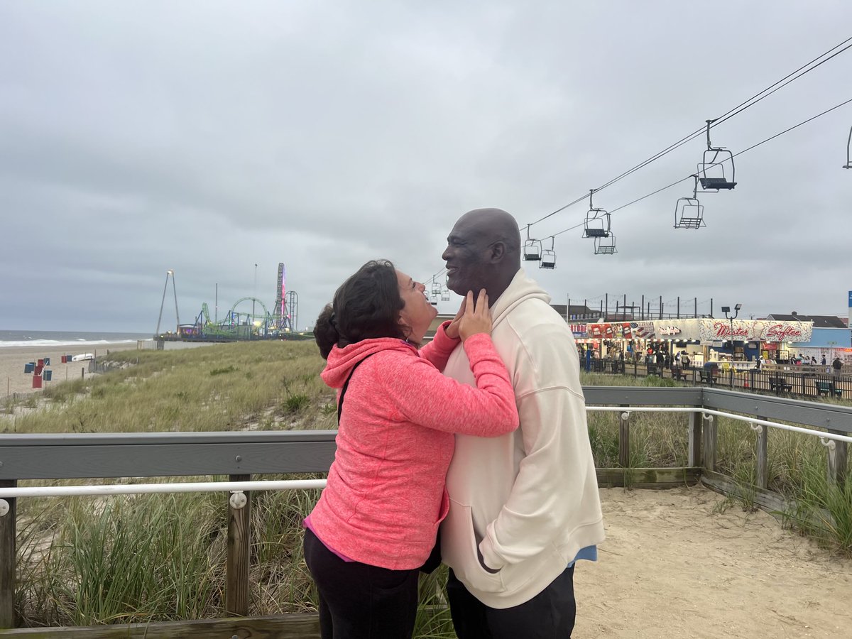 ucfbmitchell's tweet photo. I am absolutely in love with my wife. Seaside Heights the Jersey Shore. Summer 2025!  #אני אוהב/אוהבת אותך https://t.co/SykuiPBZwx