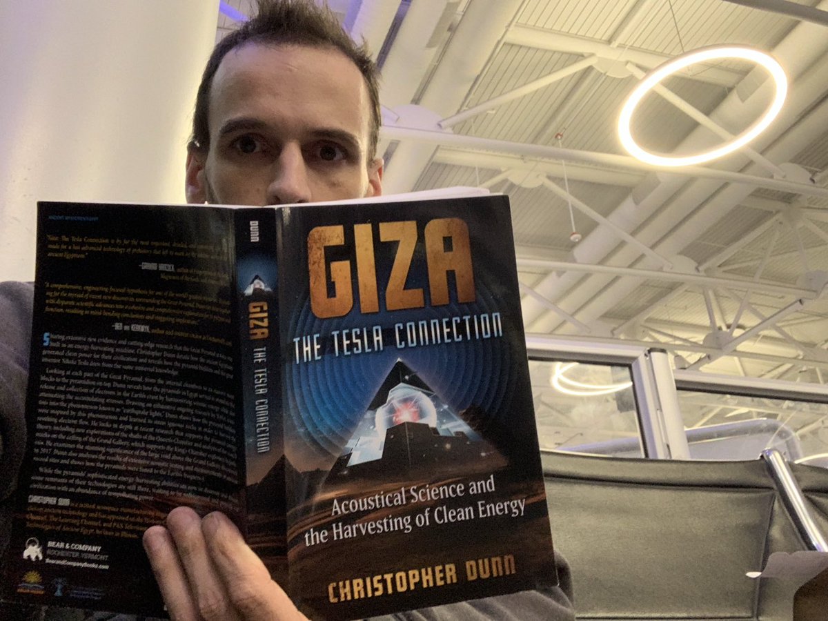 GrassiTrevor's tweet image. Airport reading time! Chris is the BEST! The world needed this book so badly! Giza Power Plant interview coming soon…!