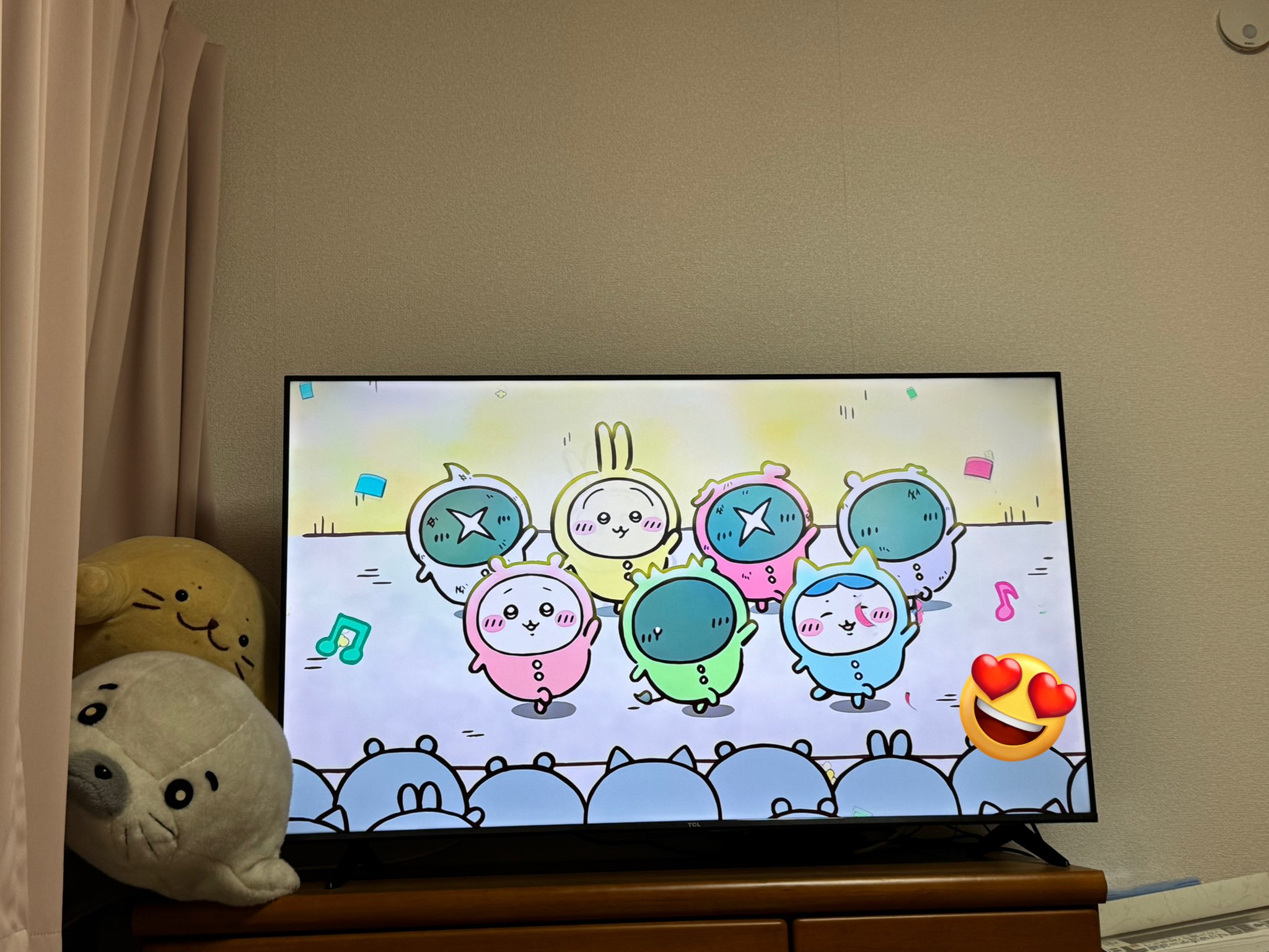 ♡ゴマちゃん達の寒中お見舞いに駆けつけたうさぎ＆とり♡シーグラスアート あざらし ♡ゴマちゃん達の寒中お見舞いに駆けつけたうさぎ＆とり