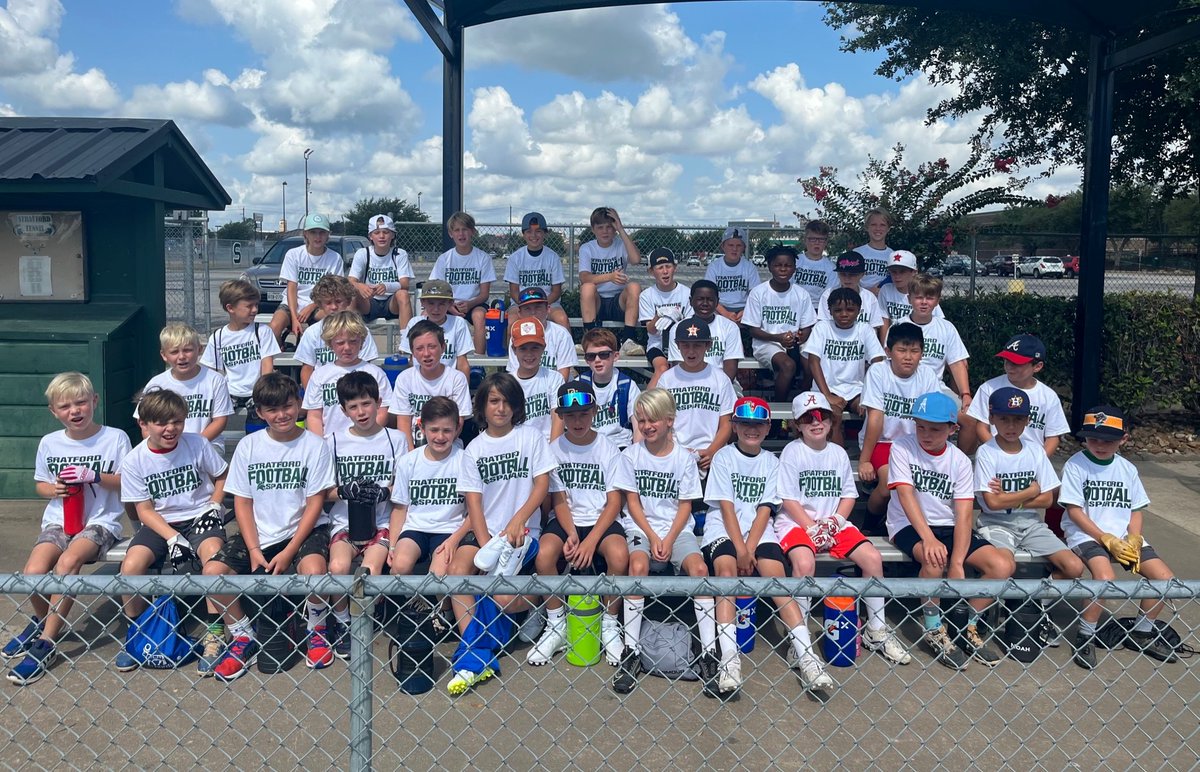 Stratford Spartan Football (@stratfordfb1) on Twitter photo Future Spartans! Football season is almost here! Sign up now for our 3rd-6th grade camp on July 23-24. This is a great camp to learn position fundamentals from the <a href="/StratfordFB1/">Stratford Spartan Football</a> coaching staff.
Register Here: forms.gle/PiVVrLb3PhWAh3… Future Spartans! Football season is almost here! Sign up now for our 3rd-6th grade camp on July 23-24. This is a great camp to learn position fundamentals from the <a href="/StratfordFB1/">Stratford Spartan Football</a> coaching staff.
Register Here: forms.gle/PiVVrLb3PhWAh3…