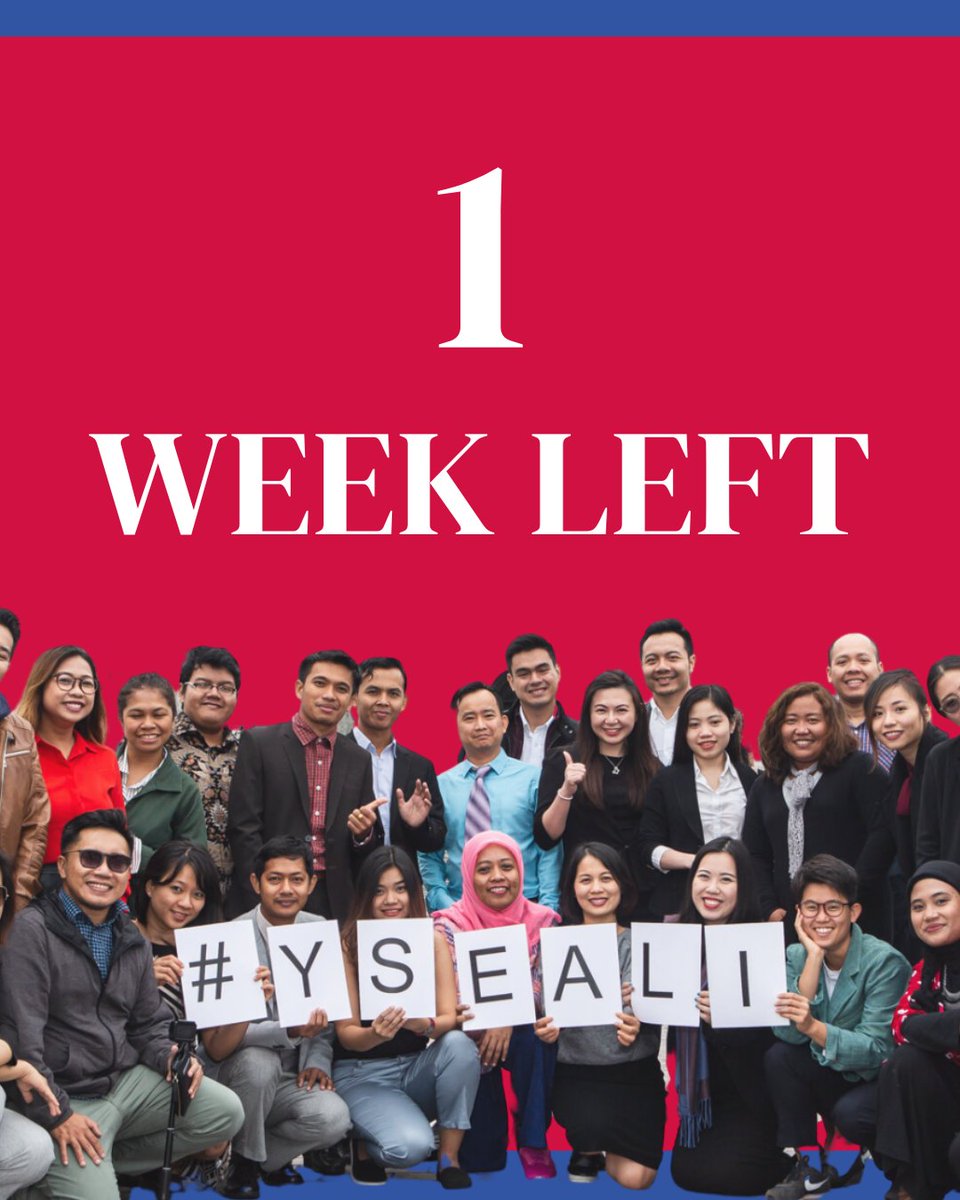 Only one week remains to apply for the 2026 YSEALI Academic Fellows Program!
Don’t miss your chance to join this life-changing exchange to the United States.  Applications close July 21 at 11:59 pm Yangon time.
Apply now at …ndmikemansfieldcenter.submittable.com/submit
