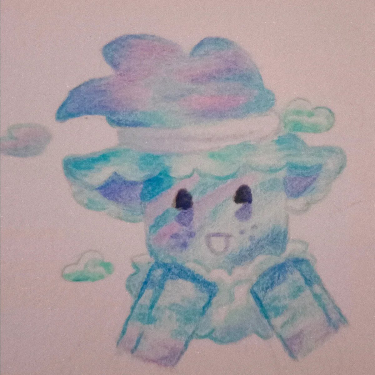 _smoothii_'s tweet photo. Para no dejar muerto el perfíl, aquí dejo unos dibujos que hice de mi oc robloxiano ☁️ https://t.co/Rh85oeDQzW