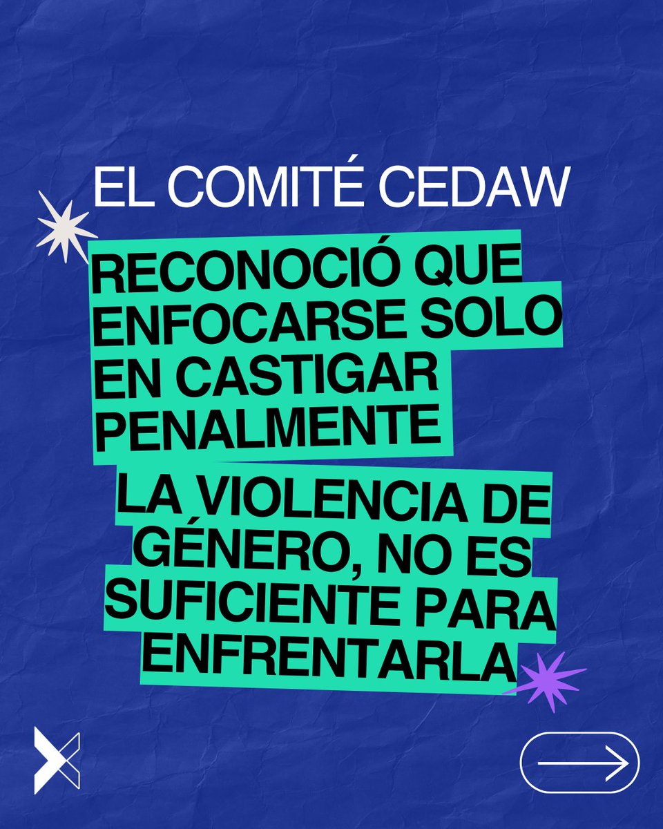 EquisJusticia's tweet image. Celebramos que el Comité #CEDAW haya solicitado al Estado mexicano ir más allá del castigo penal para erradicar la violencia de género✅ Por más información en materia de prevención y más presupuesto para servicios como los #CJM/#Cejum y los refugios ✊🏾 #PrevenirEsProtegerlas 🛡️