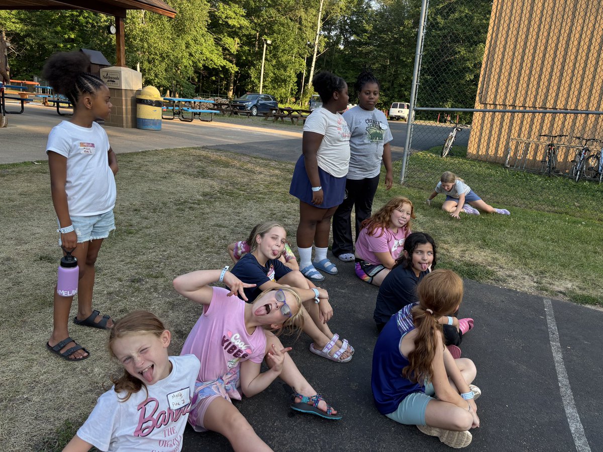 First day of Sports Camp at Northwoods Camp in the books with a great group of kids from <a href="/DuluthSA/">Duluth SalArmy</a>! #playoutloud #summercamp