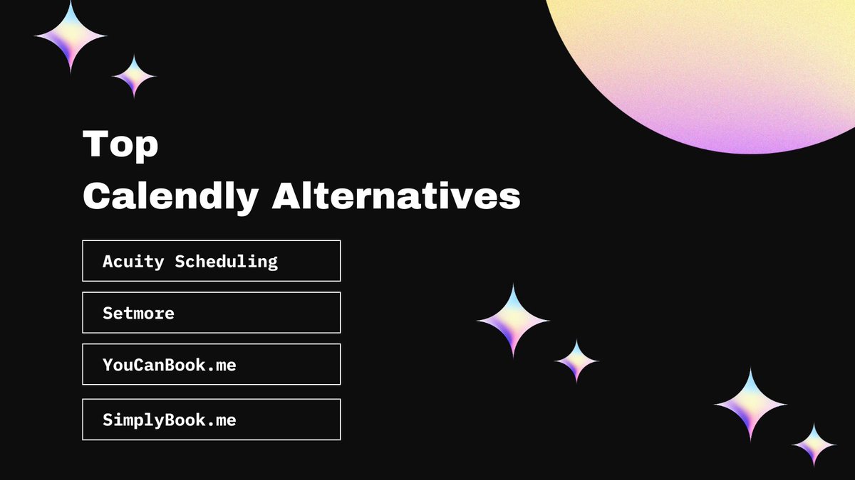 saasblogging's tweet photo. Top Calendly Alternatives for Efficient Scheduling
https://t.co/Y8YprmXpvI
@acuity @Setmore @YouCanBookMe @SimplyBookMe
#CalendlyAlternatives #SchedulingTools #AppointmentScheduling #BookingSoftware #ProductivityTools #SaaSApps #BusinessTools #TimeManagement #OnlineScheduling #MeetingScheduler