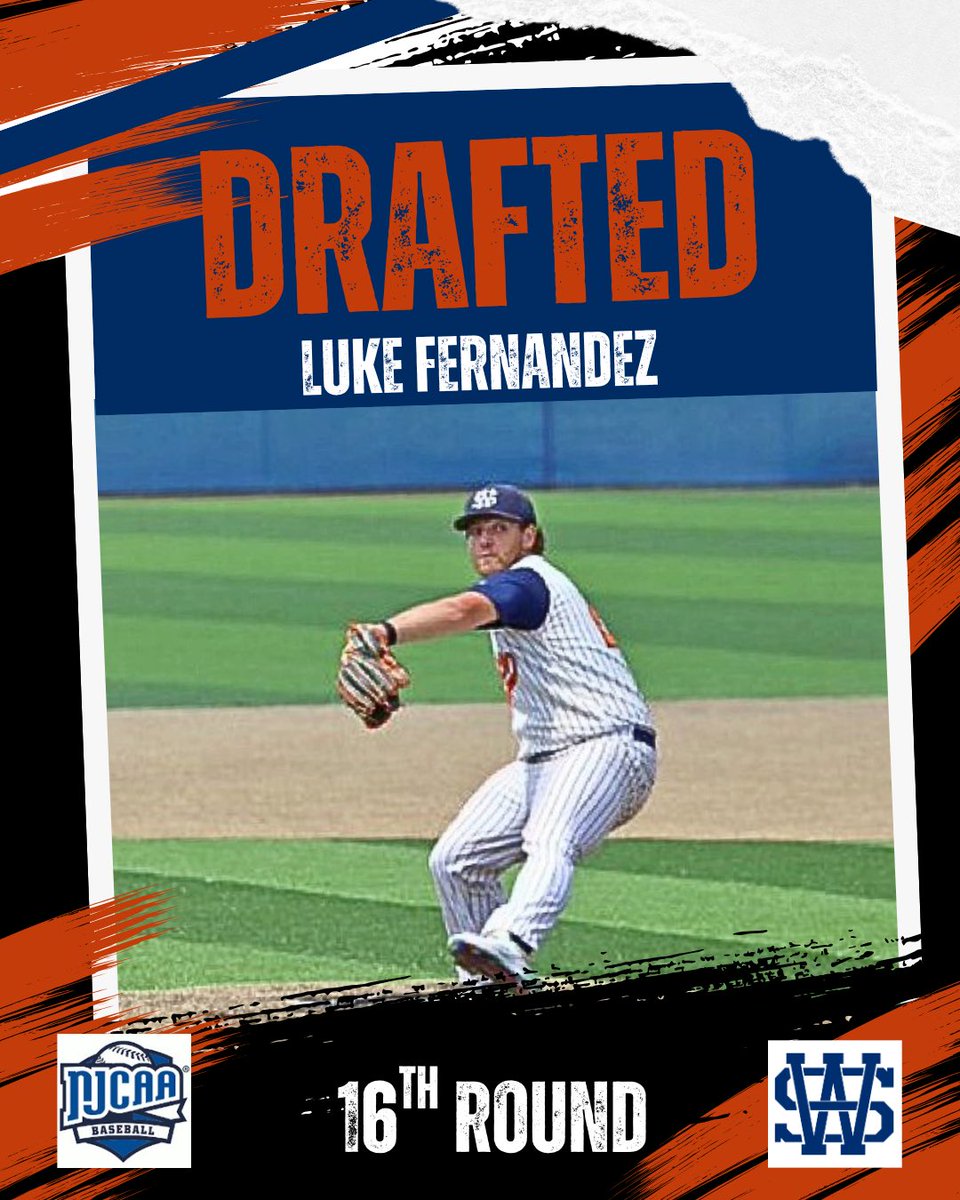 WallaceBaseball's tweet image. Congratulations to Luke Fernandez on becoming the 39th player drafted from Wallace State