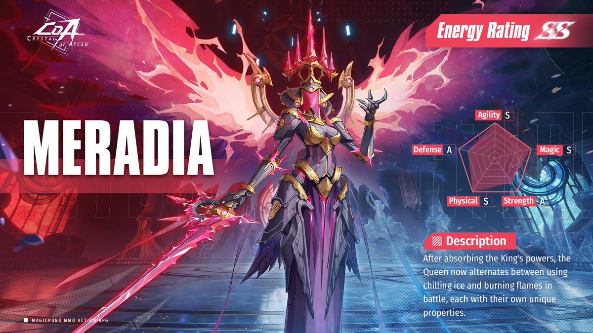 CoA_Global's tweet image. ๐๐๐ซ๐๐๐ข๐ ๐ซ๐ข๐ฌ๐๐ฌโ๐ฐ๐ข๐๐ฅ๐๐ข๐ง๐ ๐ฌ๐ญ๐จ๐ฅ๐๐ง ๐ฉ๐จ๐ฐ๐๐ซ
She twists ice and fire into a dual-element storm.
Hear her chant: โIn the dirge of Ice and fire, we welcome the arrival of infinite worlds!โ
Download Crystal of Atlan now to face her:
๐น Americas & Europe:โฆ