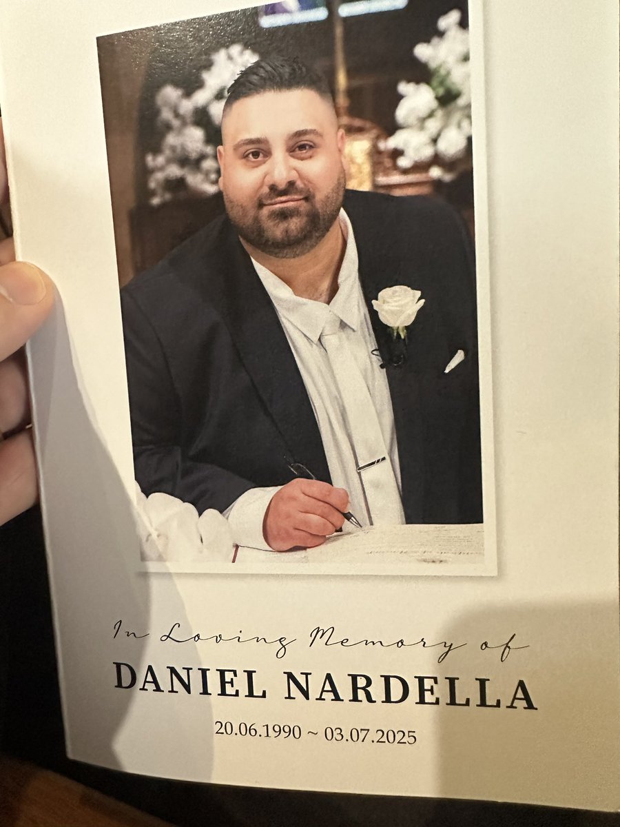 DamienRactliffe's tweet photo. Proud to be a @CollingwoodFC supporter today.

The Pies gifted the 2023 premiership cup to sit at the funeral of a childhood mate of mine -  ‘Dipper’ - gone too young at 35.

A gesture that means a lot to family and friends. Footy clubs are families.

Rip Dipper. https://t.co/j0UK2PBGCr