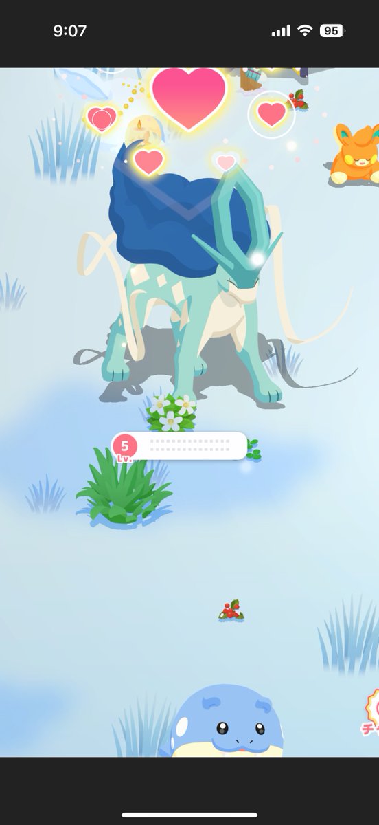 oruk_1's tweet photo. #ポケスリ2周年をいっしょに
 #ポケモンスリープ

去年のスイクン🥳🥳 https://t.co/xg79ypcgbY