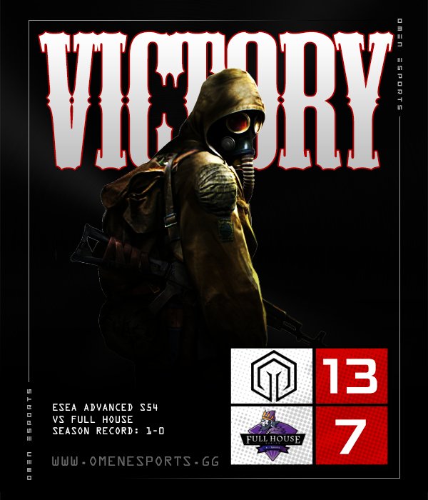 First of many!! The Milked boys bring it home in ESEA Advanced S54! Make sure to join in our streams and watch a master class of CS from these fine gentlemen!