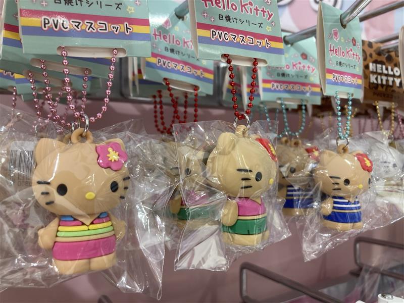 常夏 #キティちゃん 🌺 ＼ #ハローキティ 日焼けシリーズ PVC