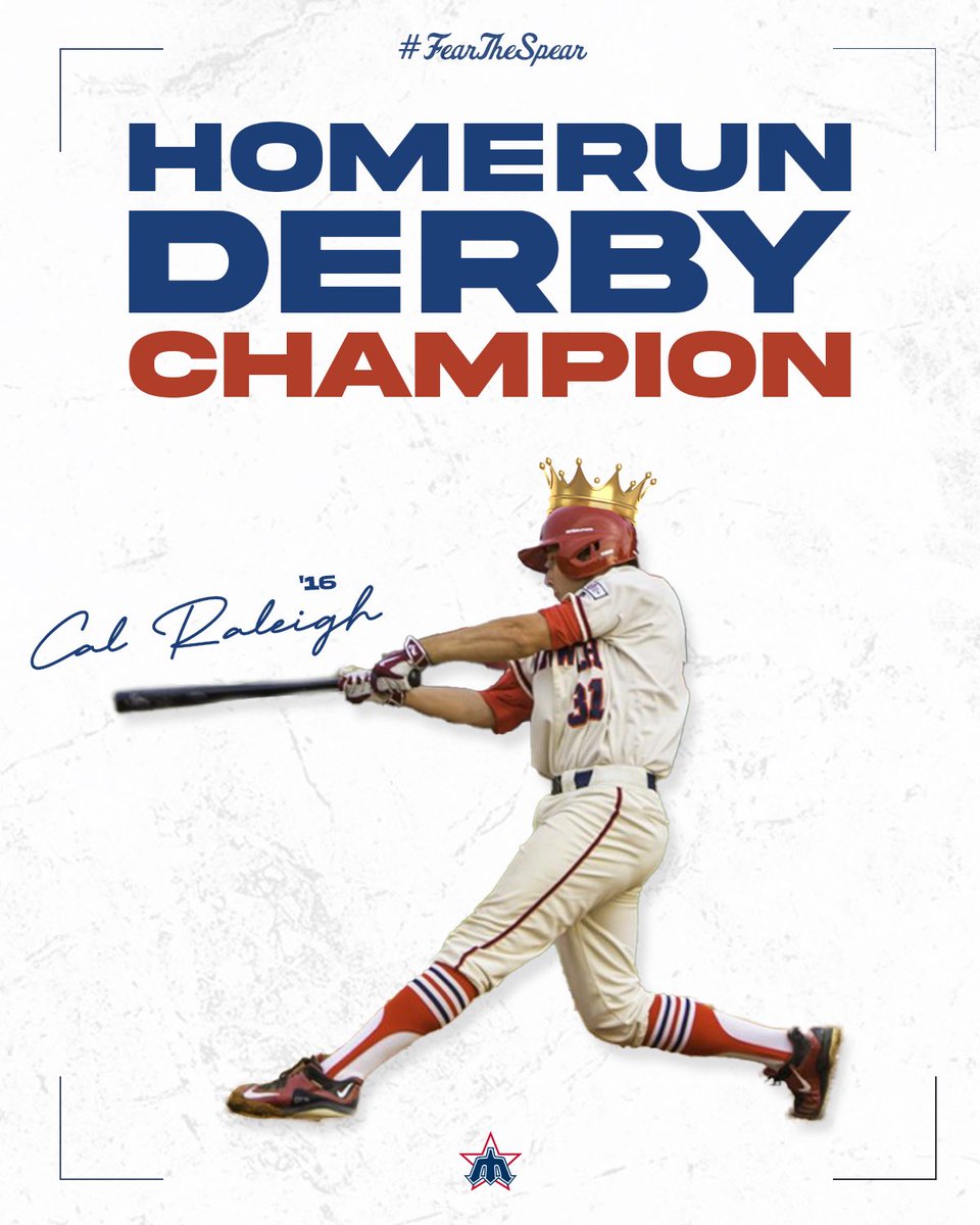 Congratulations former Harwich Mariner Cal Raleigh on winning the 2025 MLB Home Run Derby and becoming the first catcher to do so!

Cal Raleigh ‘16

#NersOrNothin