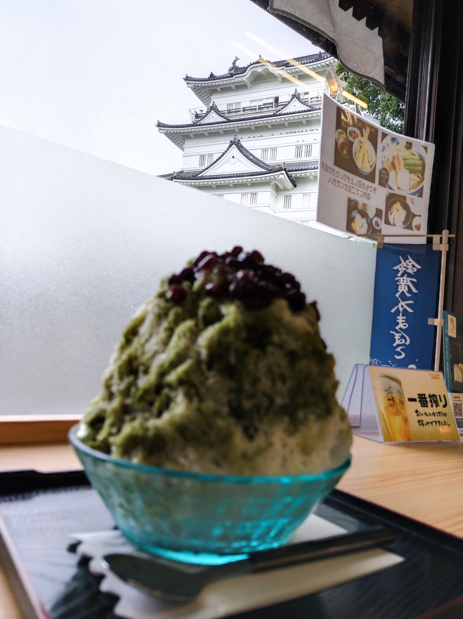 ぴーちゃんさん専用ページ かき氷甚平2点 毎年大好評！お腹にやさしい「くず餅乳酸菌入りかき氷」の定番