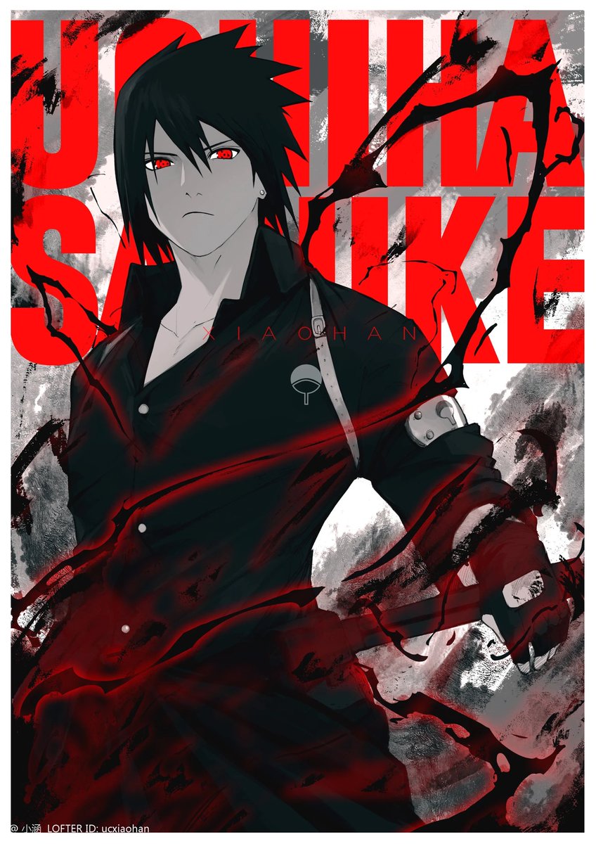 UncleXiaohan's tweet image. #sasuke
