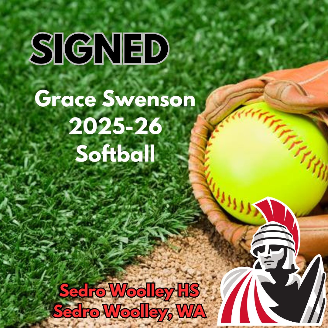 EvCC_Trojans's tweet image. Trojan Athletics Welcomes 2025-26 Softball LOI Signee ~ Grace Swenson from Sedro-Woolley High School to Everett CC, Trojan Softball and #TrojanNation!