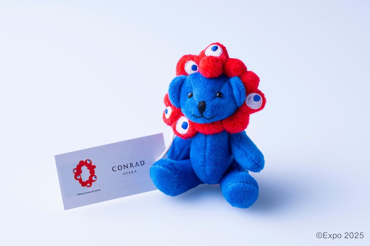 【匿名発送】コンラッド大阪 　コンラッドベア ミャクミャクなりきりぬいぐるみベア コンラッド大阪とミャクミャクがコラボ 愛らしい“なりきりぬいぐるみ