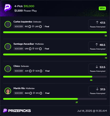 FreezyBets's tweet image. $15,000 10x IN VIP 💰💰💰
GIVING 50% COUPON CODES TO EVERYONE THAT LIKES THIS TWEET ❤️
COME JOIN US AND WE WILL SHOW YOU WHY WE ARE UP 150+ UNITS IN 2025 ✅
#sportsbettingX #prizepicks