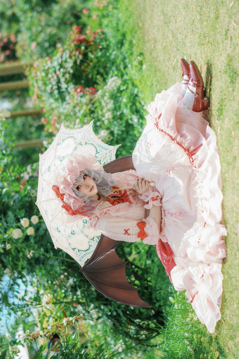 nocomof's tweet image. 東方project / レミリア Cosplay 🔆
