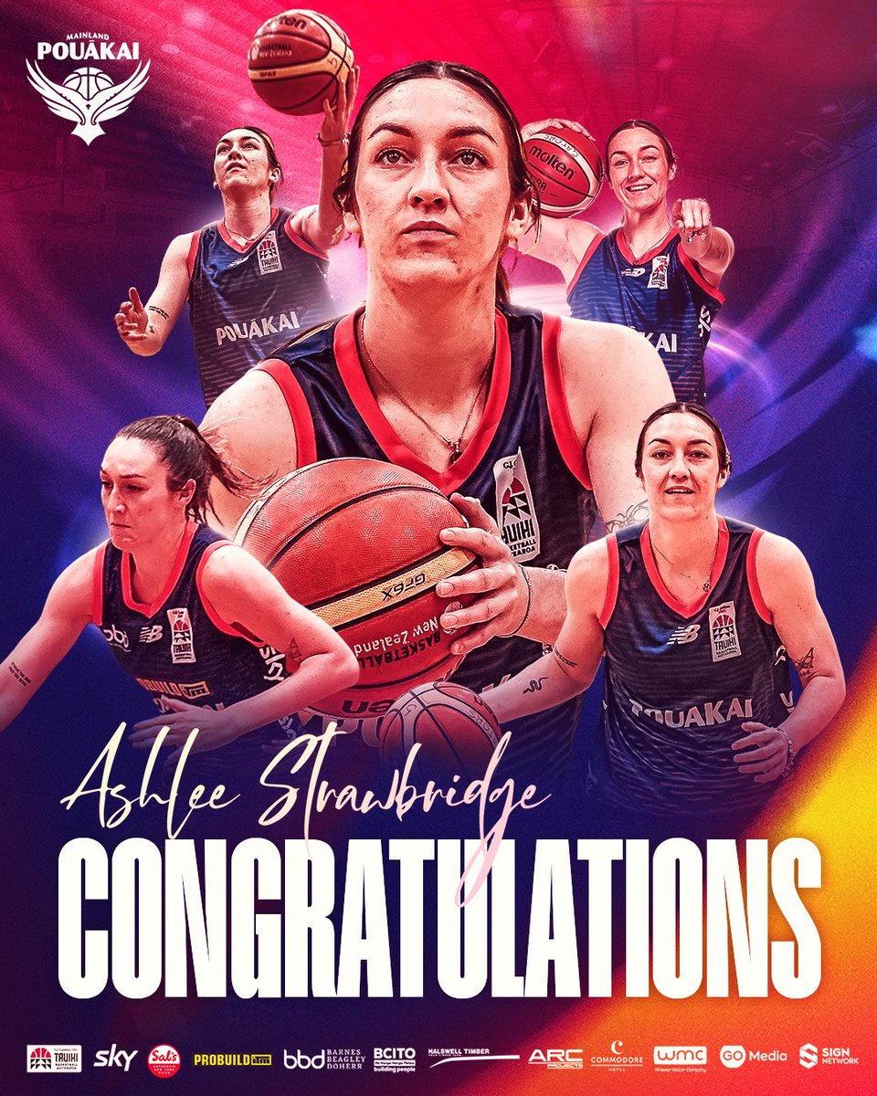 MainlandPouakai's tweet image. Ashlee Strawbridge is taking the next step in her basketball journey and joining the WNBL's Adelaide Lightning!
While she won't be available to play for the Pouākai, we're thrilled to see Ashlee get such a well-deserved opportunity.
@TauihiNZ @skysportnz
