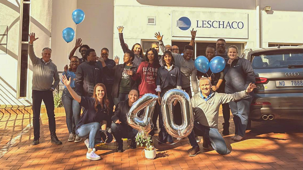 We celebrated 40 successful years of #LeschacoSouth Africa, a proud milestone for one of our key subsidiaries. Congratulations and thank you to our colleagues in South Africa for four decades of commitment, passion, and shared values. Here’s to the future! monkeylink.co/aa249a