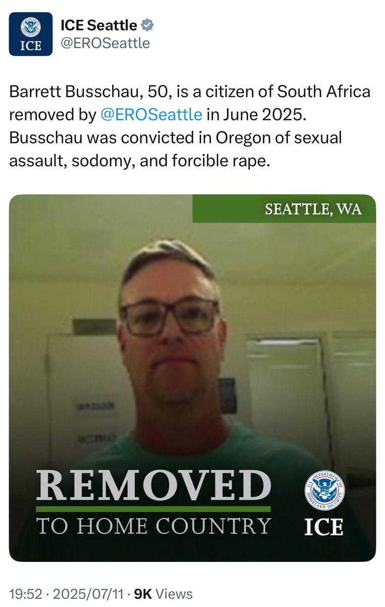 PatrioticMedia1's tweet image. US: SA REFUGEES FACE DEPORTATION
Three badly behaved asylum seekers from SA who ran away from terrible things happening in SA are facing deportation back to South Africa.
Story @BiancavanWyk16